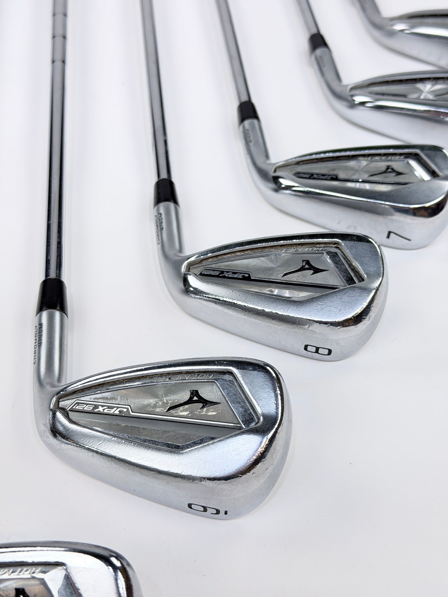 MIZUNO JPX 921 HOT METAL IRON SET 5-PW GW S FLEX RH