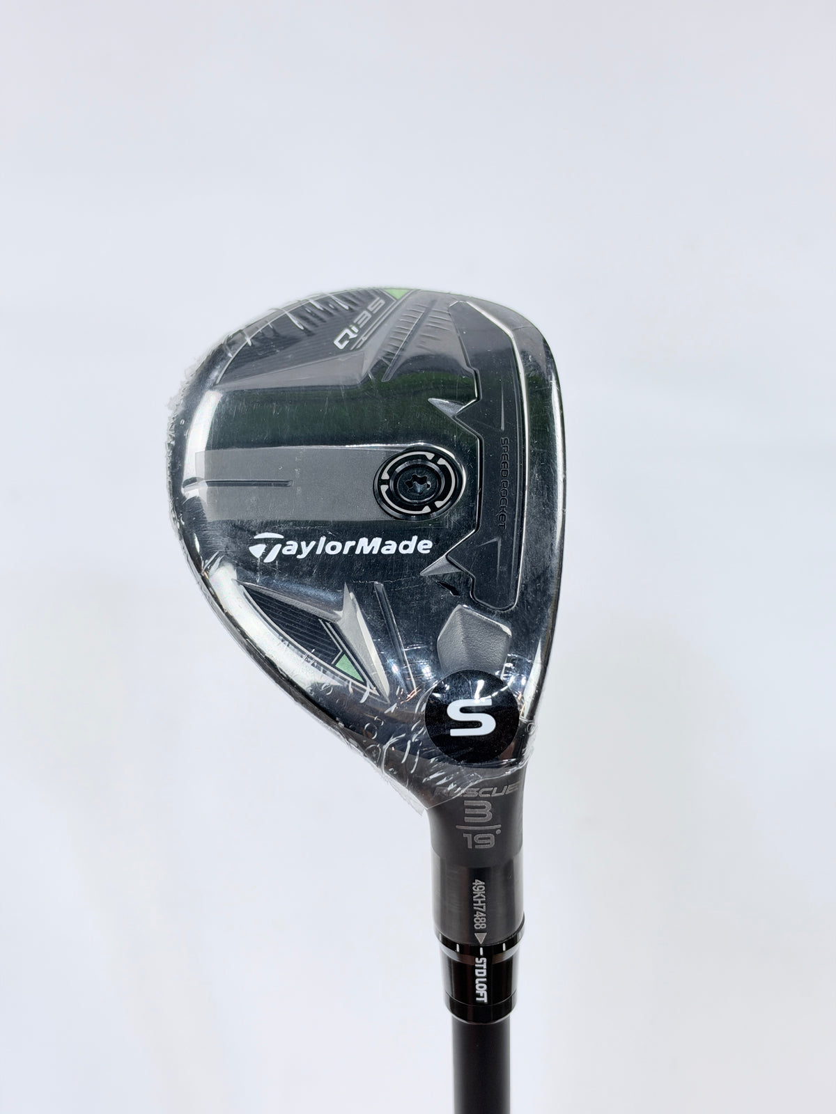 TAYLORMADE QI35 3 HYBRID 19° S FLEX RH 40.5”