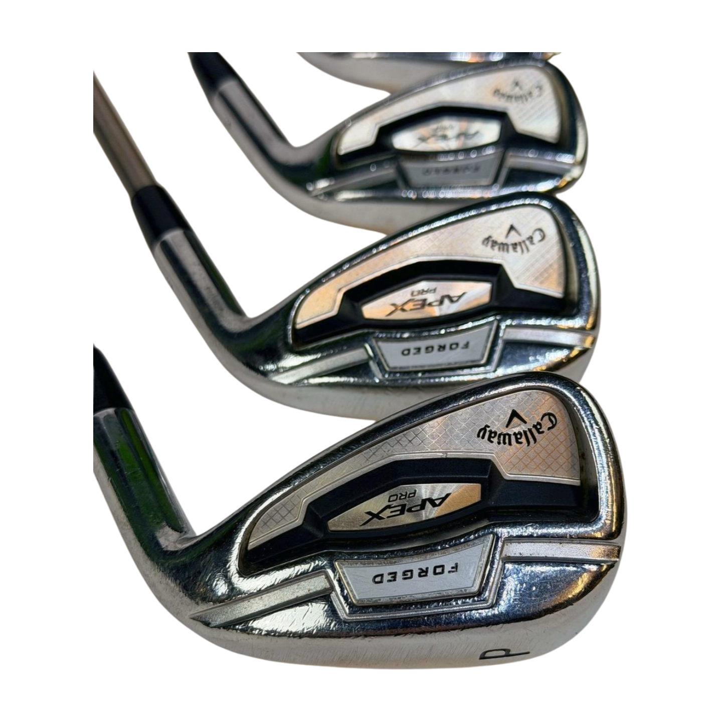 CALLAWAY APEX PRO 2016 IRON SET 5-PW S FLEX RH +.5”