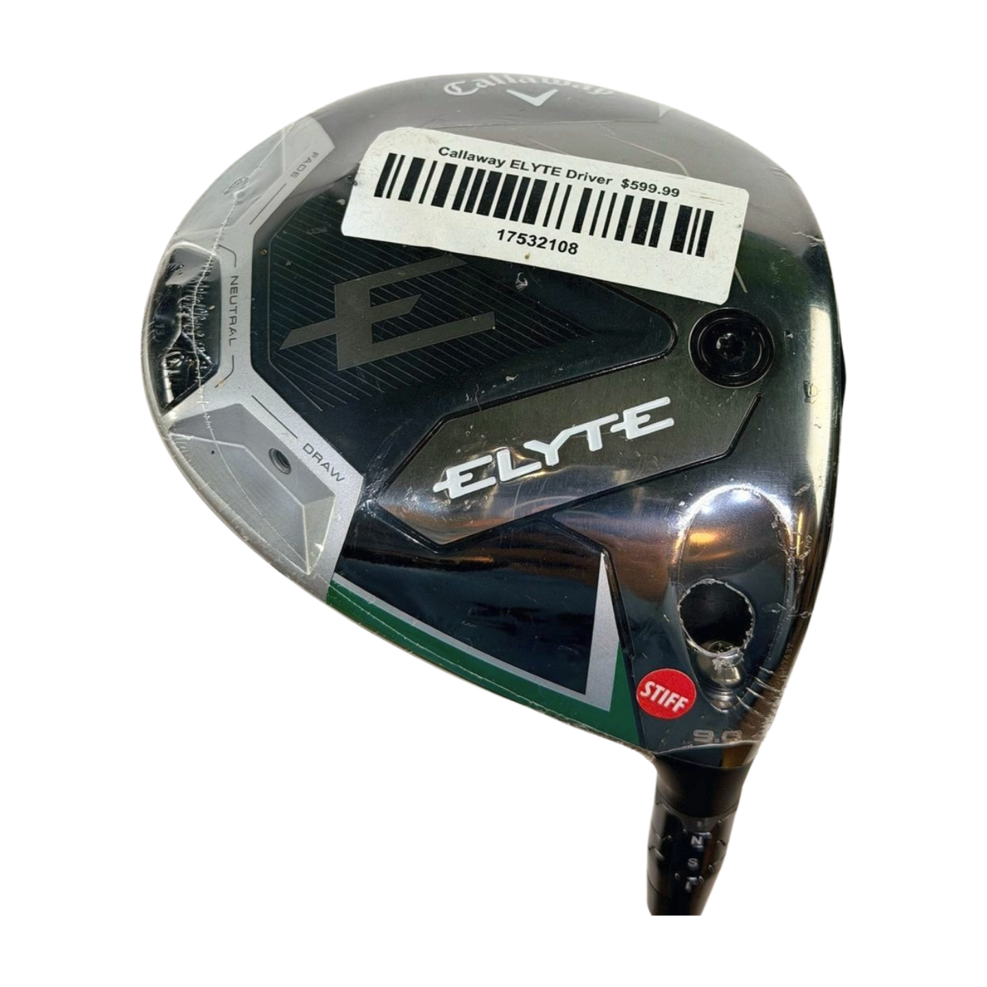 CALLAWAY ELYTE DRIVER 9° STIFF FLEX RH 45” NEW