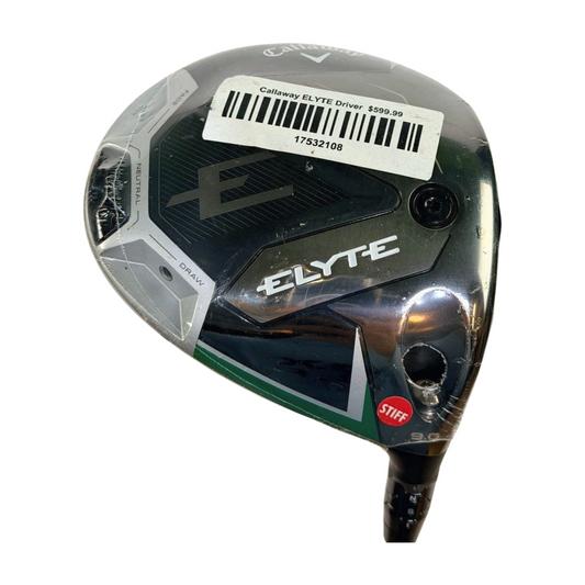 CALLAWAY ELYTE DRIVER 9° STIFF FLEX RH 45” NEW