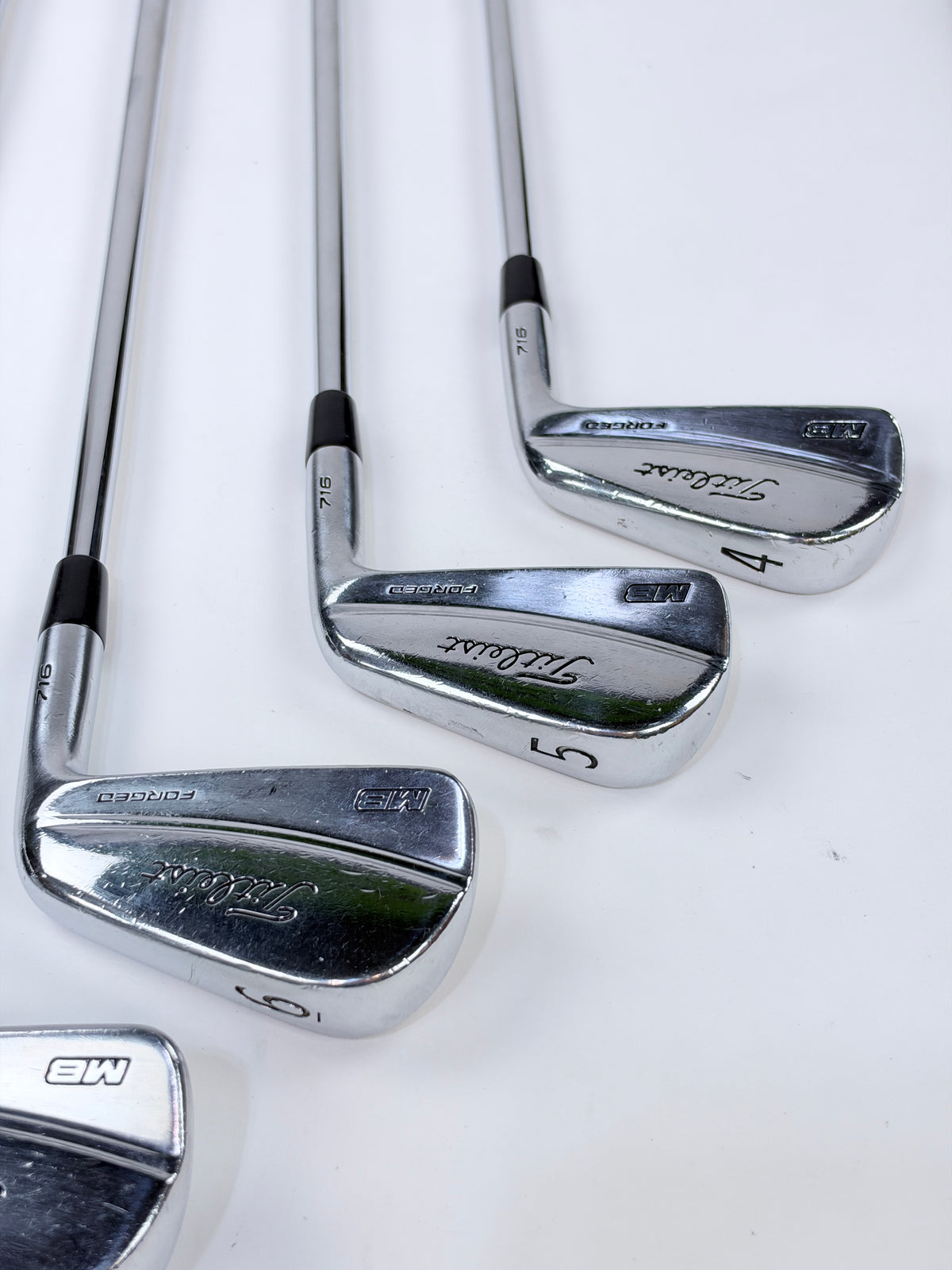 TITLEIST 716 MB FORGED IRON SET 4-PW X FLEX RH -.5”