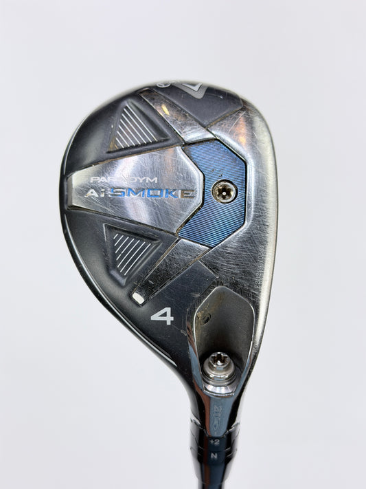 CALLAWAY PARADYM AI SMOKE 4 HYBRID 21° S FLEX RH 39.25”