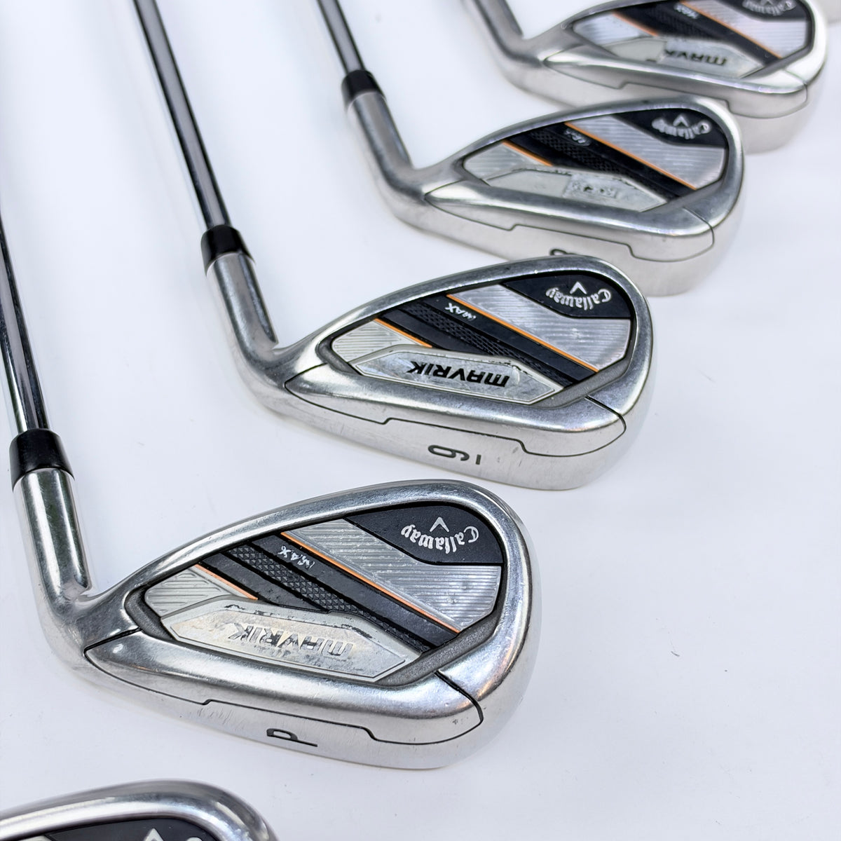 CALLAWAY MAVRIK MAX IRON SET 5-PW AW SW R FLEX RH