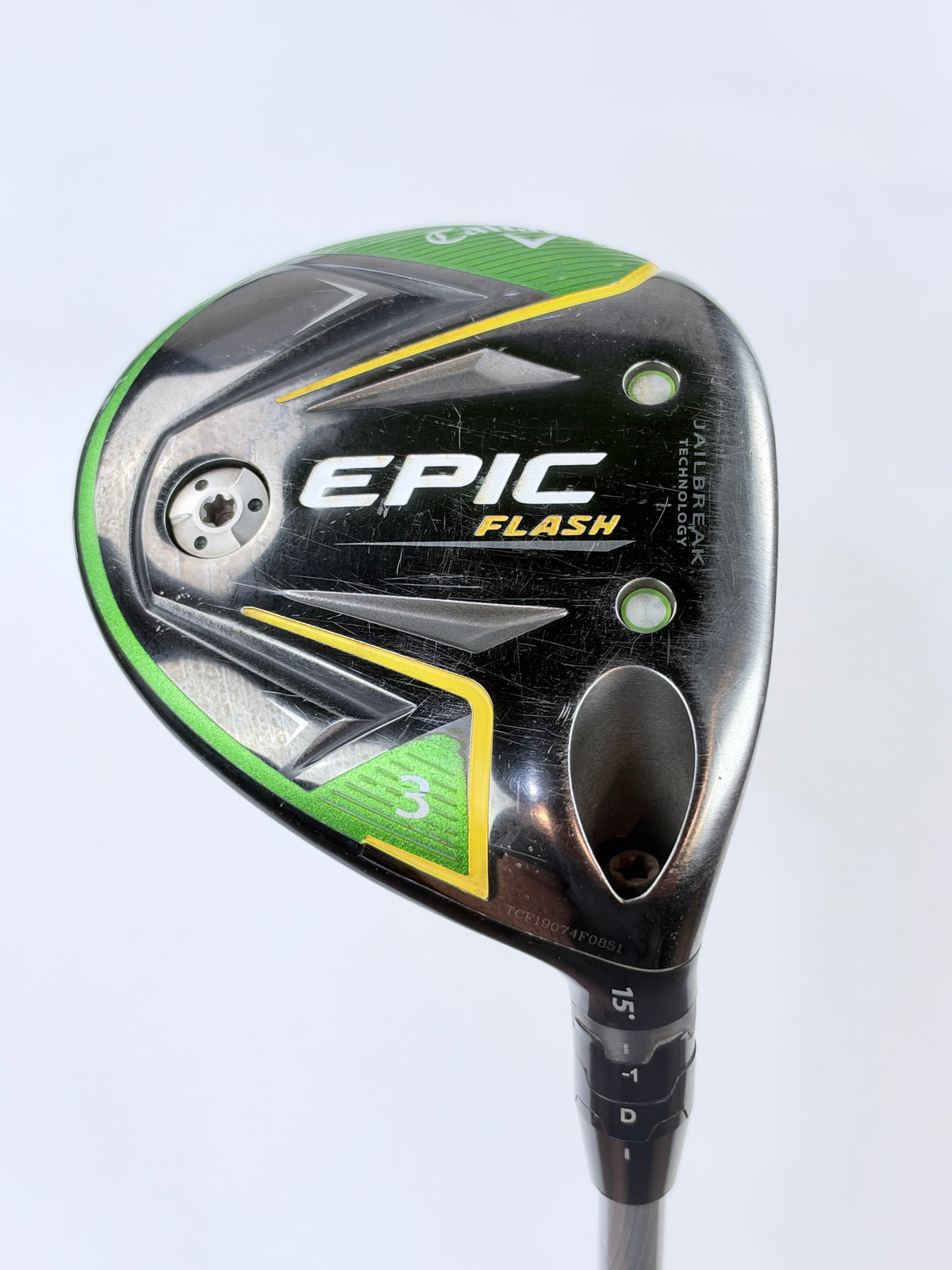 CALLAWAY EPIC FLASH 3 WOOD 15° R FLEX RH 42.5”