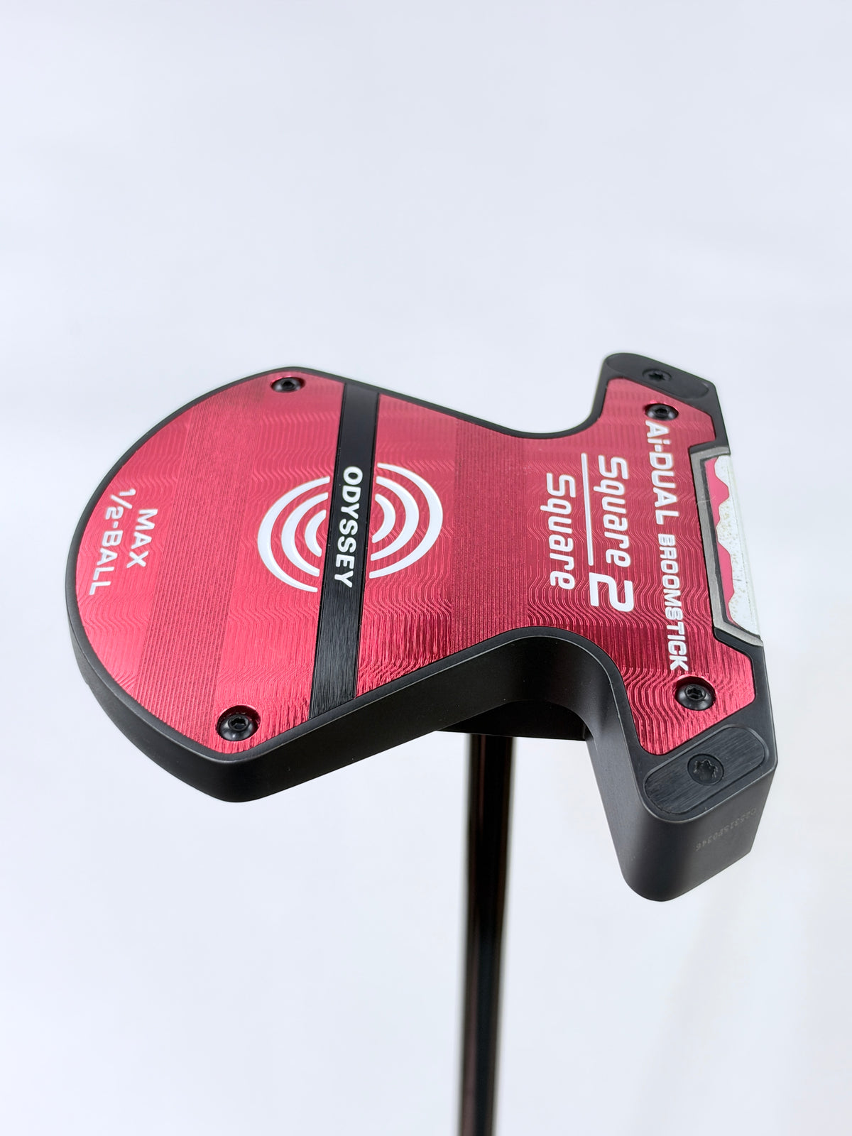 ODYSSEY AI DUAL SQUARE 2 SQUARE MAX 1/2 BALL BROOMSTICK PUTTER RH 48”